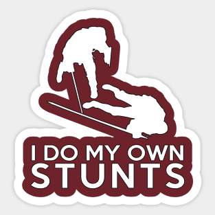 MFC: I do my own Stunts Sticker